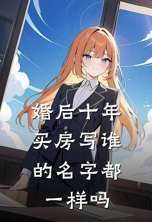 婚后十年买房写谁的名字都一样吗