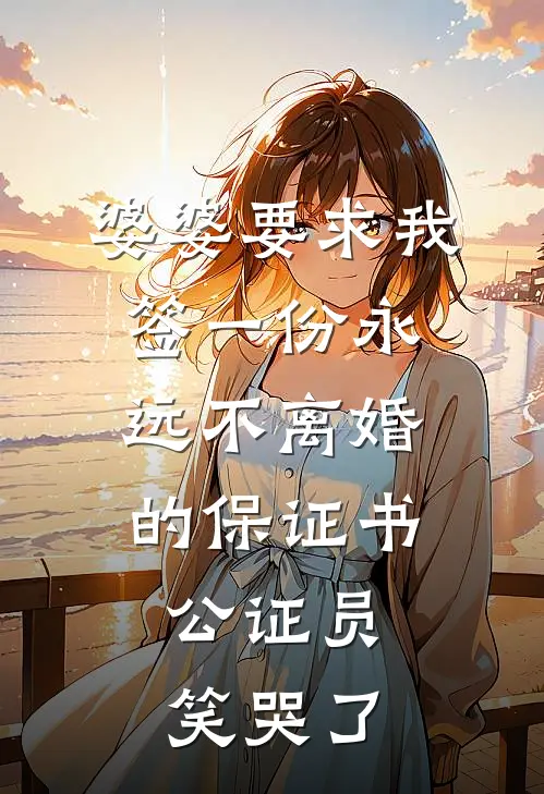 林晚沈浩《婆婆要求我签一份永远不离婚的保证书，公证员笑哭了》全本免费在线阅读_(林晚沈浩)最新章节在线阅读