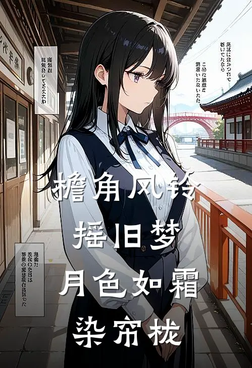 檐角风铃摇旧梦,月色如霜染帘栊