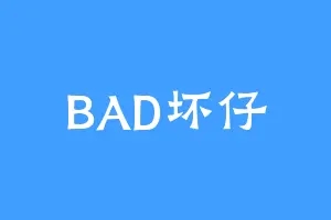 BAD坏仔