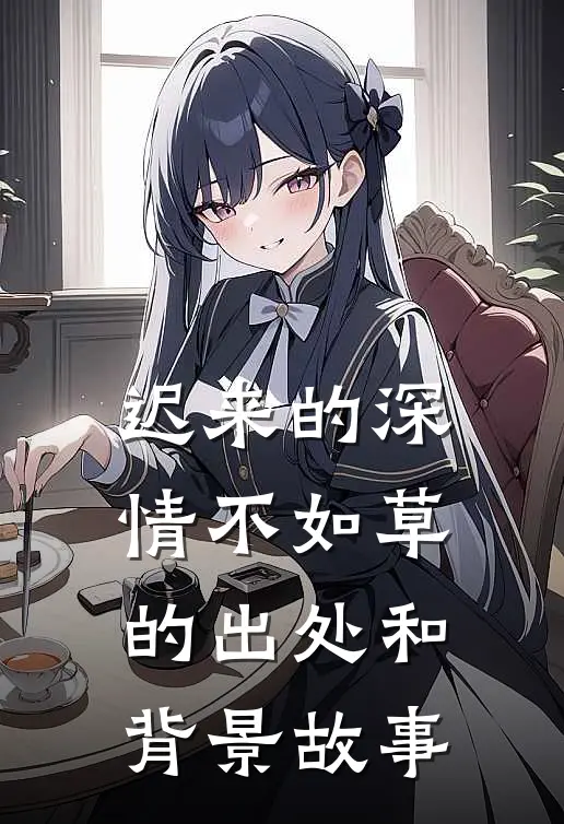 迟来的深情不如草的出处和背景故事