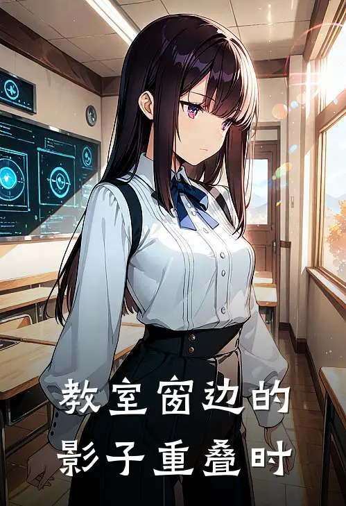 教室窗边的影子重叠时