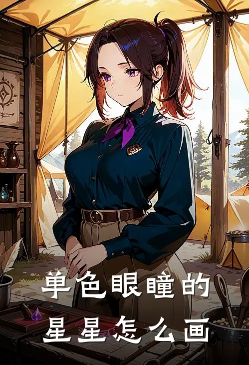 单色眼瞳的星星怎么画