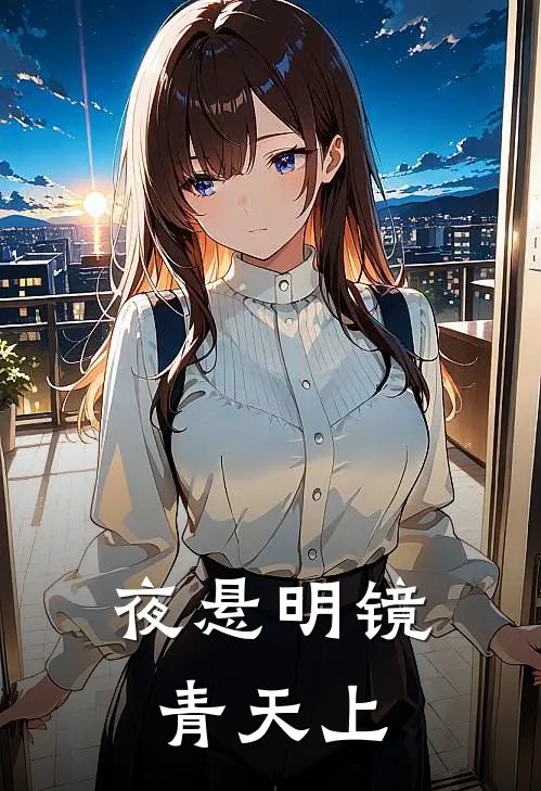 夜悬明镜青天上